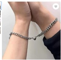 Syfer  Stainless Steel Silver Bracelet Set