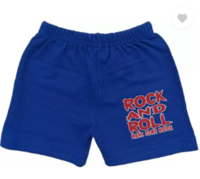 Short For Baby Boys & Baby Girls Casual Printed Cotton Blend  (Blue, Pack of 1)