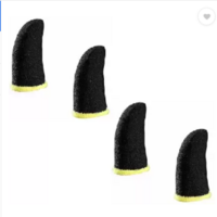 RRHR SALES Slip-Proof Sweat Proof Professional Touch Screen Thumbs Finger Sleeve for Pubg Finger Sleeve  (Pack of 4)