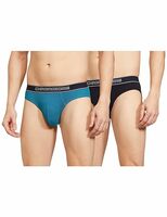 Chromozome Men Cotton Rib Brief (Pack of 2)