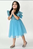 Bella Moda Girls Midi/Knee Length Party Dress on Flipkart