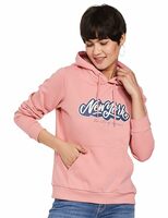 Mode By Red Tape Women's Cotton Hooded Neck Sweatshirt