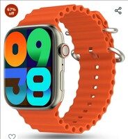 Pebble Trio 1.96" Infinite Display BT Calling Smartwatch, Health Suite, Health Suit, Multi Sports, Multiple Watch Faces, AI Voice Assistance, Smart Calculator, Alaram & Notification 