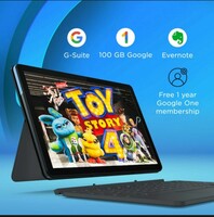 Lenovo IdeaPad Duet Chromebook 4 GB RAM 128 GB ROM 10.1 inch with Wi-Fi Only Tablet (Ice Blue + Iron Grey) on Flipkart
