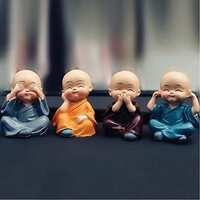  4 Monks 6 cm Feng Shui & Vastu Showpiece on Flipkart

