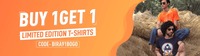 Bira91 - Buy 1 Get 1 Free on Limited Edition T-Shirts