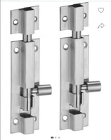 Protex Stainless Steel Matte Door knobs on Flipkart
