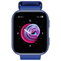 boAt Blaze Smartwatch with Activity Tracker (44.4mm with HD Display, Water Resistant, Deep Blue Strap)