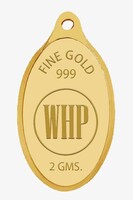WHP JEWELLERS 24KT Pendant | 24 Kt | 2.0 gm rs 12,563