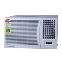 Lowest O GENERAL 1.7 Ton 3 Star Window AC (2023 Model, Copper Condenser, Catechin Filter)