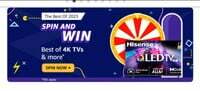 Amazon Spin and Win get 10/20 cashback 