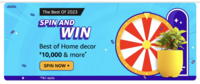 Amazon spin and win - Best of home decor, win 10/20rs