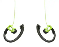 Reconnect Sporty EP SE-MIC Wired Earphone With Adjustable Ear lobes, 3.5 mm gold plated plug