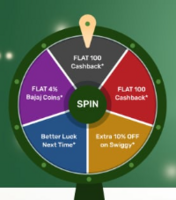 Bajaj finserv - Spin and earn