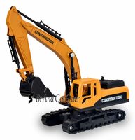 Brand Conquer Excavator Construction Bulldozer Long Crane Engineering Vehicle Model Unbreakable Toy for 3 Years Old Boy and Girl Vehicles Set for Kids 3-14 Years Excavator (Crane Excavator)