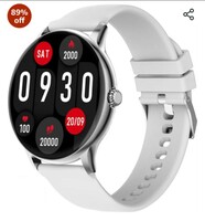 Fire-Boltt Phoenix Pro 1.39" Bluetooth Calling Smartwatch, AI Voice Assistant, Metal Body with 120+ Sports Modes, SpO2, Heart Rate Monitoring (Silver Grey) 