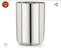 Neelam Stainless Steel 7.5 22G PRM Royal Glass, 400 ml, Silver