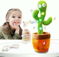  ShopGlobal Talking & Dancing Cactus|Can Sing Wriggle & Repeat What You Say | Baby Toy on 
