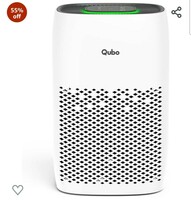 Qubo Smart Air Purifier Q200 from Hero Group, WiFi App Control, Voice Control, True Hepa H-13 Filter, Removes Air Pollutants, Micro Allergens, 4 Stage Filtration, Coverage Area Up To 200 Sq. Ft