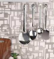 Dynore Stainless Steel Cooking & Serving Spoon- Set of 4, By Dynore