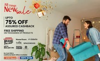 Pepperfry All Things New Sale - Enjoy up to 75% OFF on Furniture & Decor