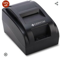  Everycom EC-58 58mm (2 Inches) Direct Thermal Printer- Monochrome Desktop (1 Year Warranty) (USB) 