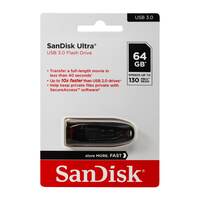 SanDisk Ultra 64 GB USB 3.0 Pen Drive (SDCZ48-064G-135/SDCZ48-064G-UAM46, Black)