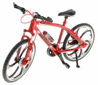 Magicwand 1:10 Scale Miniature Die-Cast Alloy Based All-Terrain Bicyle Fully Working Model for Collectors (Red)