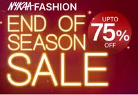 Nykaa Fashion End Of Season Sale - Up to 75% Off