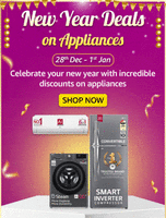 New Year Deals on Appliances [28th Dec - 1st Jan] - Up to 45% Off + Extra Bank Offer