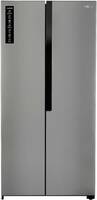MarQ 468 L Side by Side Refrigerator @34990 frost free (Silver Steel, 468ASMQS)