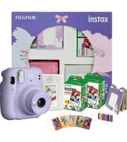 Fujifilm Instax Mini 11 Instant Camera (Lilac Purple) Happiness Box with 40 Shots