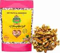 BlackJack Premium Walnut Kernels 1kg | Light Brown Quarter Without Shell | Akhrot Giri in 4 Pcs Walnuts, Kernels (1kg)