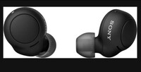 Sony WF-C500 Truly Wireless Bluetooth Earbuds with 20Hrs Battery, True Wireless Earbuds with Mic for Phone Calls, Quick Charge, Fast Pair, 360 Reality Audio, Upscale Music - DSEE, App Support - Black