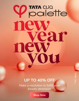 Tatacliq Palette New Year New You - Up to 40% Off 