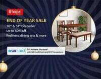 Nilkamal Brand Days End Of Year Sale Upto 60% Off on Recliners, dining sets & more (30-31 Dec)