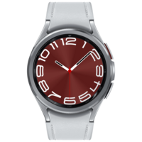 SAMSUNG Galaxy Watch6 (GPS + Cellular) Smartwatch with Bluetooth Calling (40mm Super AMOLED Display, IP68 Water Resistant, Silver Strap)