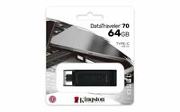 Kingston DataTraveler 70 64GB Portable and Lightweight USB-C flashdrive with USB 3.2 Gen 1 speeds DT70/64GB