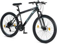 Lifelong Conqueror GX21 with Dual Disc, 21 speed 27.5 T Mountain/Hardtail Cycle (21 Gear, Black)