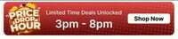 Flipkart - Price Drop Hour on Grocery (3 pm tk 8 pm) 