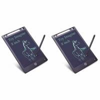 Toy Imagine 8.5 inch LCD Writing Tablet for Kids Digital Magic Slate,Electronic Note Pad,Scribble Doodle Drawing Rough Pad,Best Birthday Gift for Boys & Girls (Pack of 2)