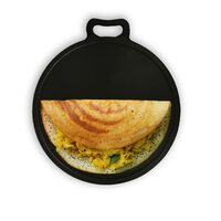 The Indus Valley Super Smooth Cast Iron Tawa for Dosa/Chapathi 2.7kg