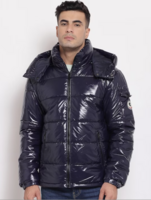 Red Tape Men Navy Blue Padded Jacket