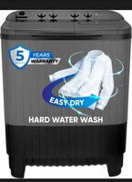 realme TechLife 8.5 kg 5 Star rating Semi Automatic Top Load Washing Machine Grey, Black on Flipkart
