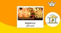 Amazon Pay eGift Cards order and Get Flat ₹100 back Min order: ₹3000