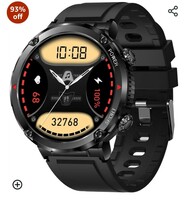 Fire-Boltt Armour, Sporty Rugged Outdoor Smart Watch with a 1.6" High-Resolution HD Display, Shockproof Metal Body, Bluetooth Calling 600 mAh Battery 