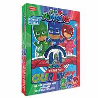 Funskool-PJ Masks - WE are ON Our Way,Educational,104 Pieces,Puzzle,for 4 Year Old Kids and Above,Toy