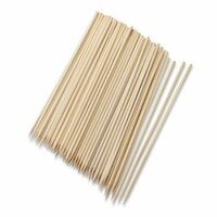 Royals Bamboo Skewers/Kabab/Burger/Barbecue Sticks 10 inch