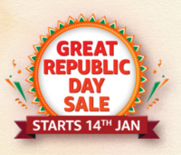 Amazon Great Republic Day Sale Live for All - Upto 80% off + 10% off with SBI Cards