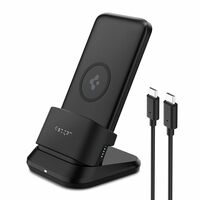 Spigen 3in1 10000mAh Wireless Charging Power Bank with USB-A | USB-C 20W Fast Charging